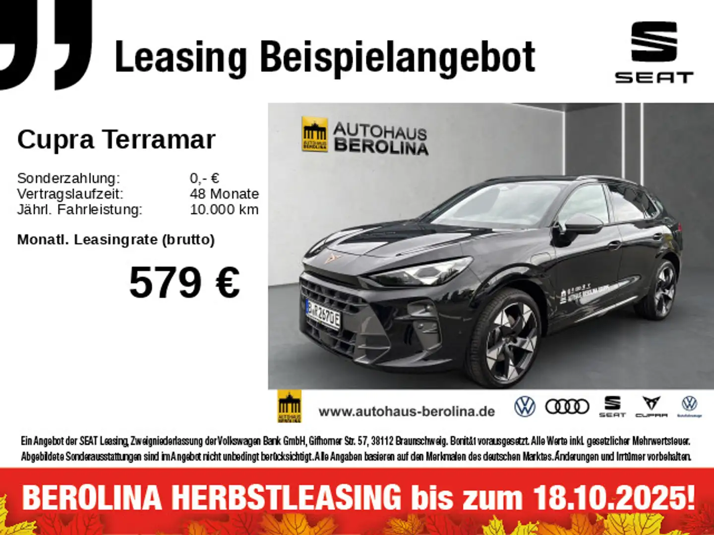 CUPRA Terramar 1.5 e-Hybrid VZ DSG *PANO*MATRIX*AHK* Schwarz - 1