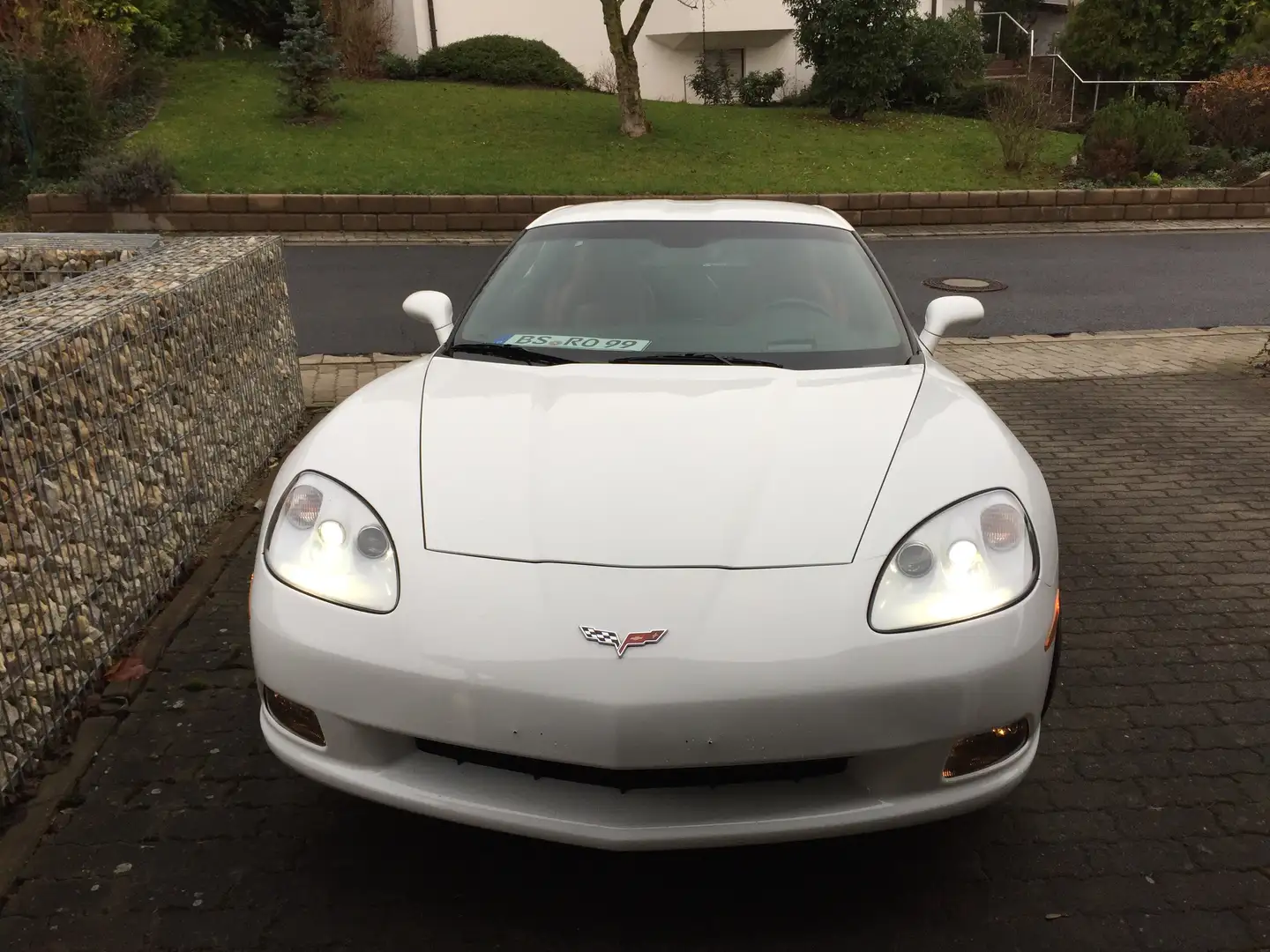 Corvette C6 Coupe LS3 - wenig Kilometer - Unfallfrei - Top Zustand Weiß - 2