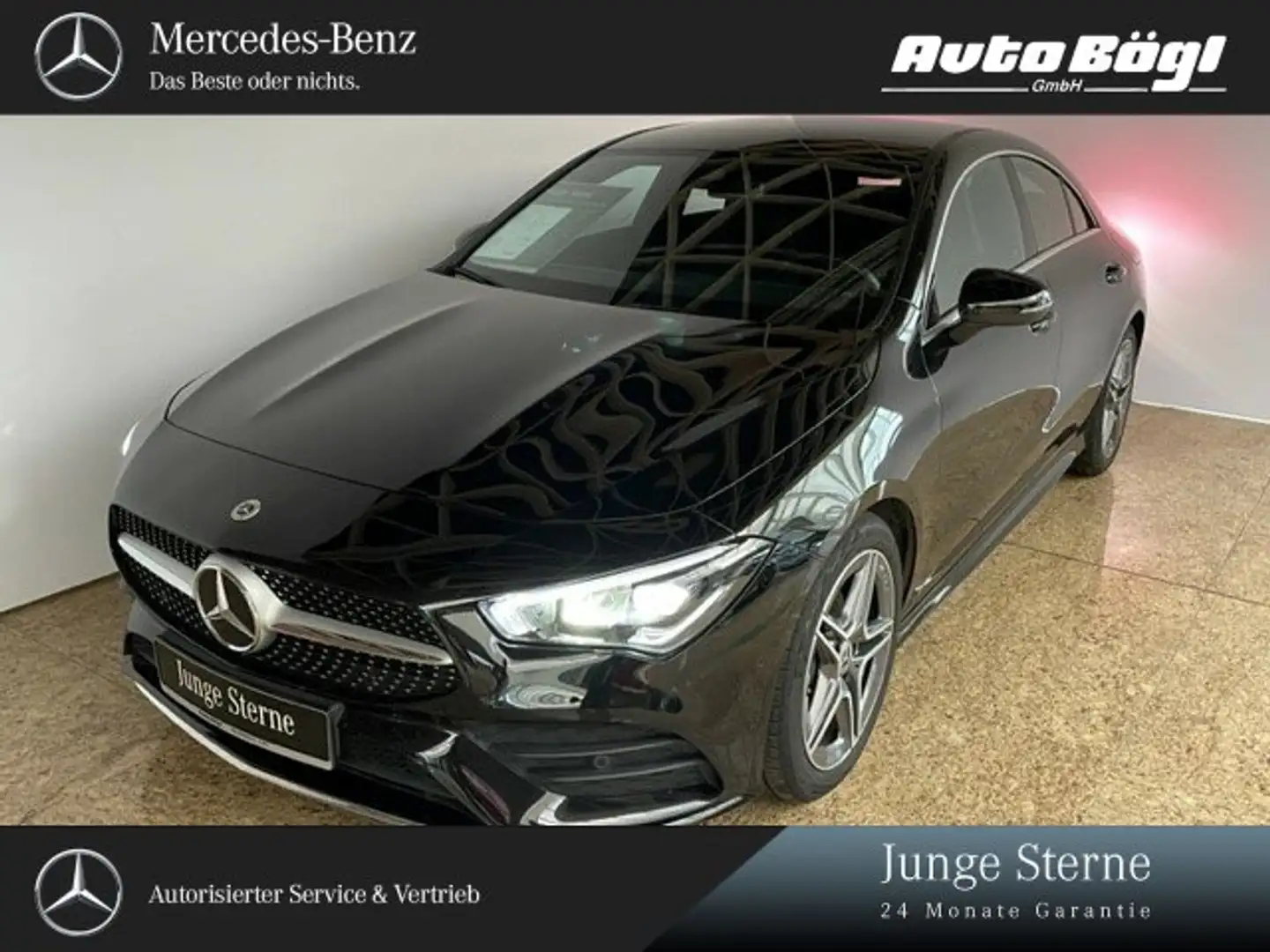 Mercedes-Benz CLA 200 CLA 200 Coupé AMG Line/Business/LED/Thermotronic Schwarz - 1