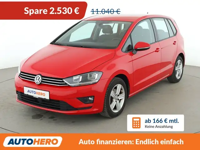 2015 Volkswagen Golf Sportsvan in Red for sale