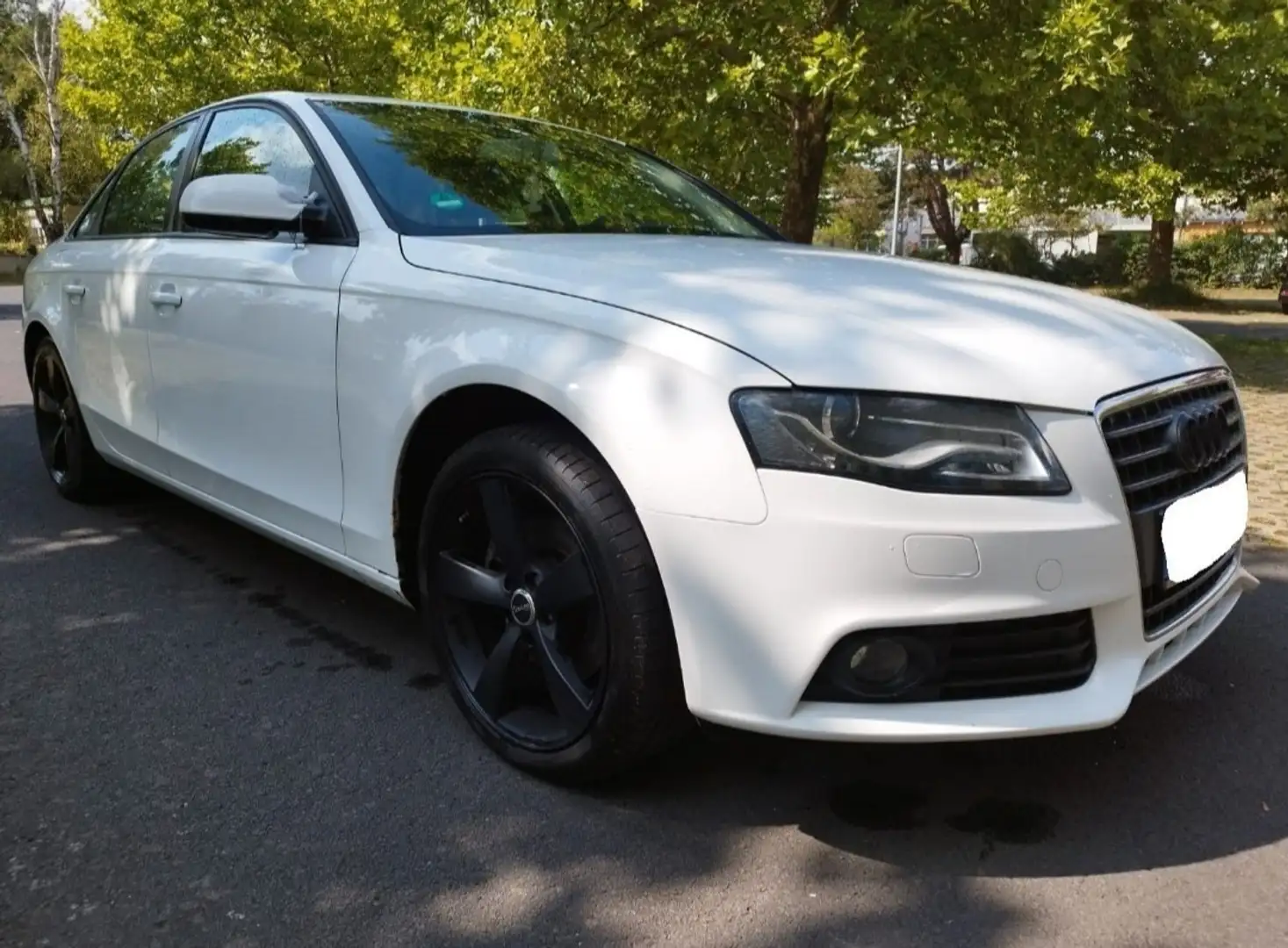 Audi A4 2.0 TDI DPF Ambition Weiß - 1