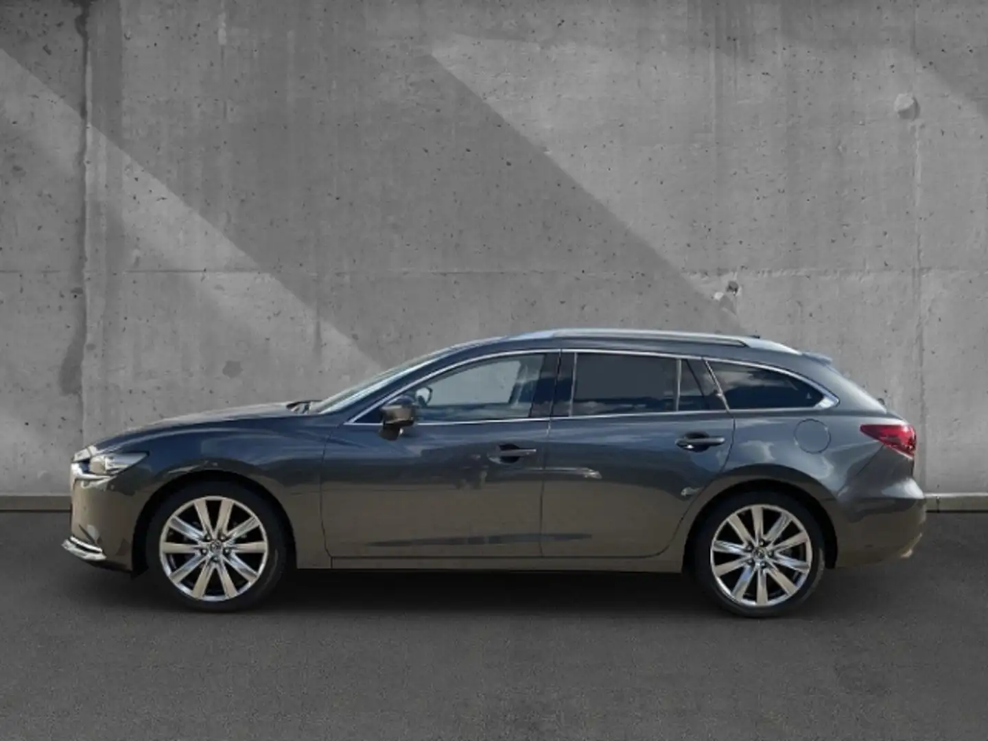 Mazda 6 SK 2.0 GS Exclusive-Line Leder Schwarz Matrix Bo Grau - 2