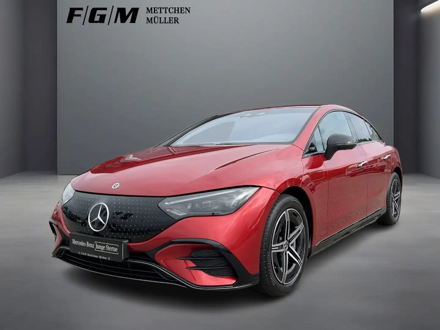 Mercedes-Benz EQE 500 4Matic AMG Line Burm|DigiLight|HUD|KeyGo Rouge - 1