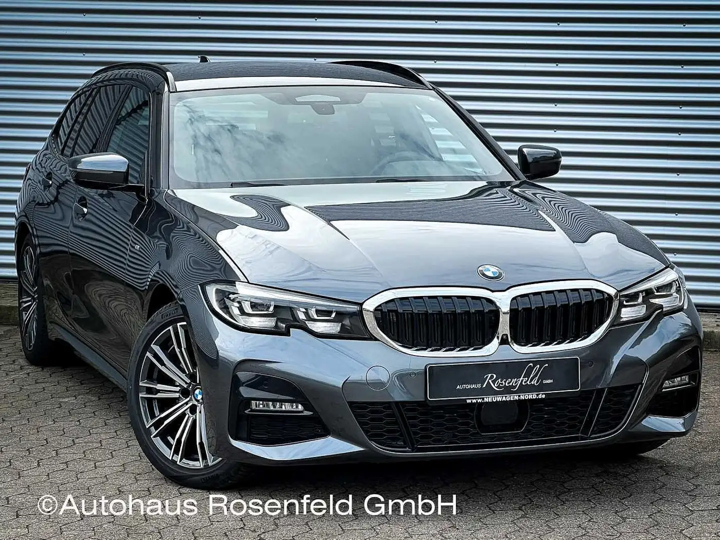 BMW 320 d G21 M-Sport 48V/AHK/LED/LiveCockp. Prof./Komfp./ Grau - 1