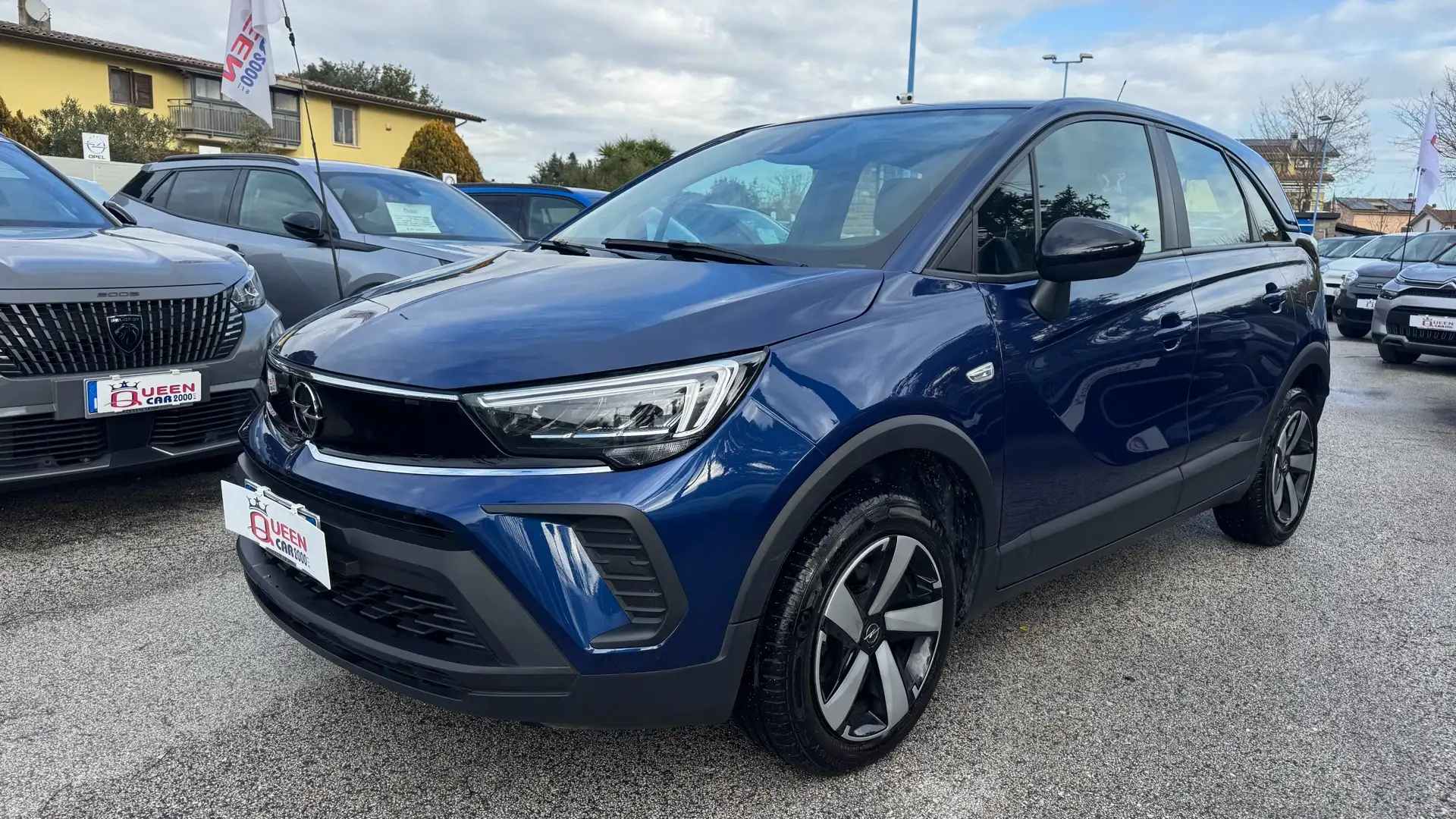 Opel Crossland X 1.2 Edition 110cv 6m-RADIO APP - PREZZO REALE Bleu - 1