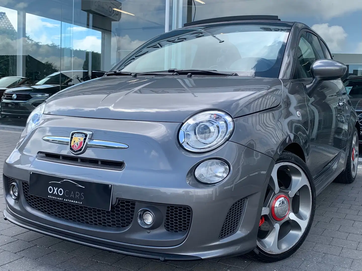 Fiat 500C Abarth Turismo 1.4 160CV/ Boite Auto / Cabriolet / Xenon Gris - 1