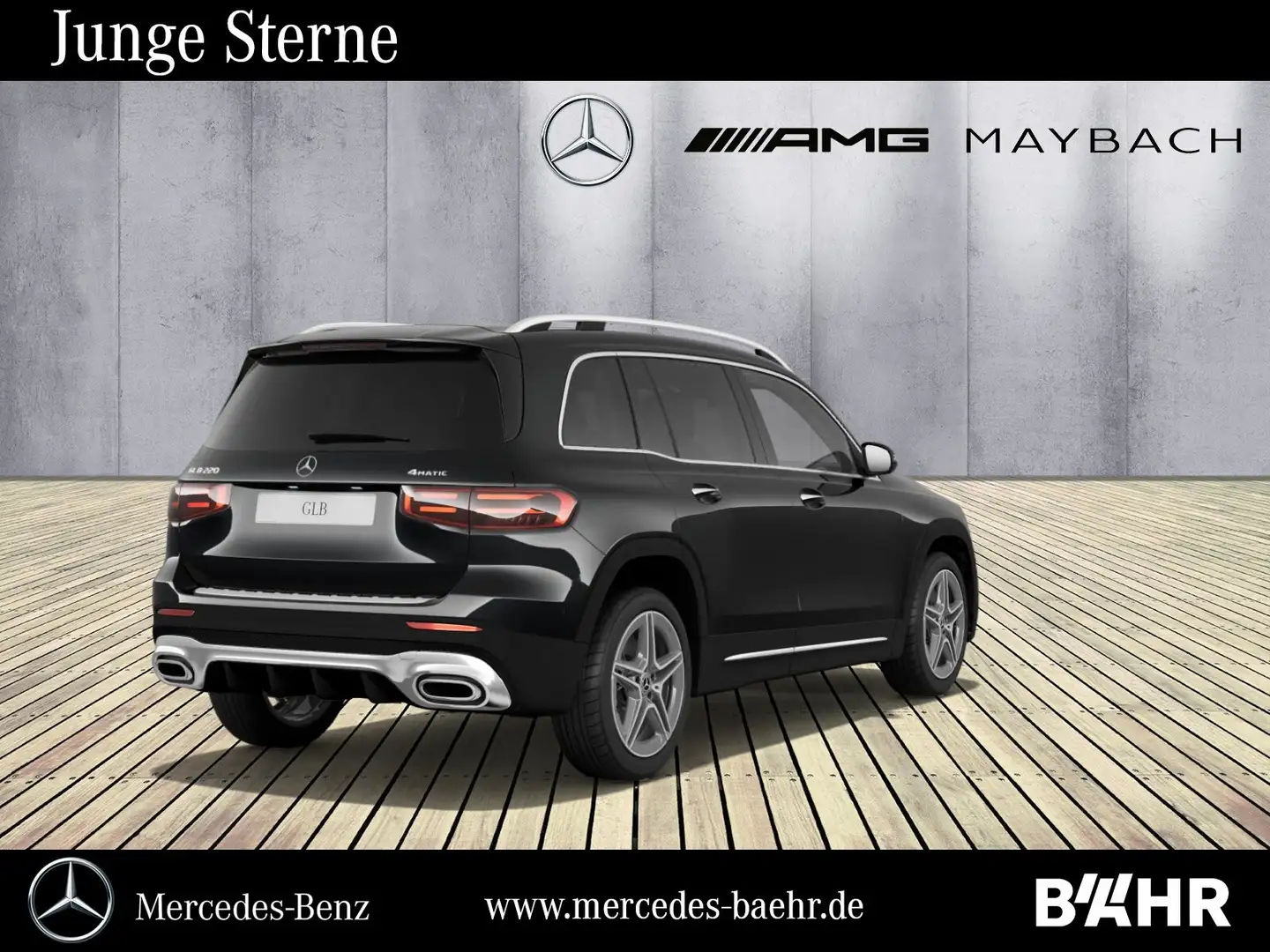 Mercedes-Benz GLB 220 GLB 220 4M AMG/MBUX/LED/Pano/Distronic/SHZ/LMR19 Noir - 2