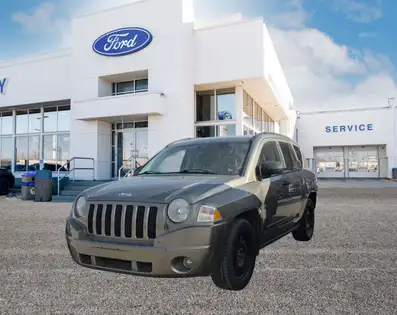 Gold 2008 Jeep Compass Sport 4WD SUV / Crossover Four-Wheel Drive 5-Speed Automatic
