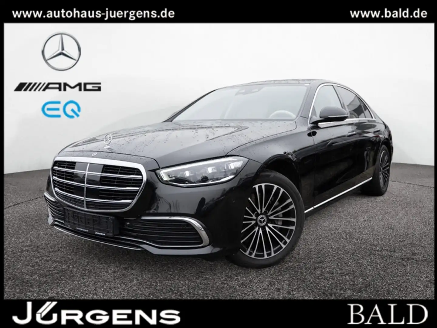 Mercedes-Benz S 350 d 4M MLB/Cam/Pano/Leder/Memo/Distr/19' Schwarz - 1