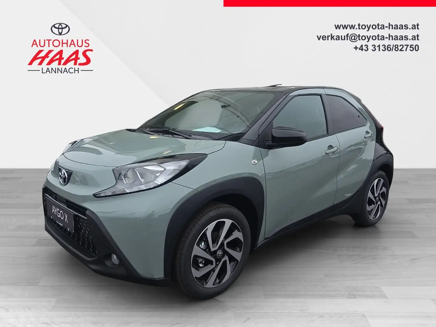 Toyota Aygo Aygo 1,0 Pulse Grün - 1