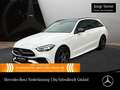 Mercedes-Benz C 300 e T AMG+NIGHT+PANO+AHK+BURMESTER+KAMERA+9G Weiß - thumbnail 1