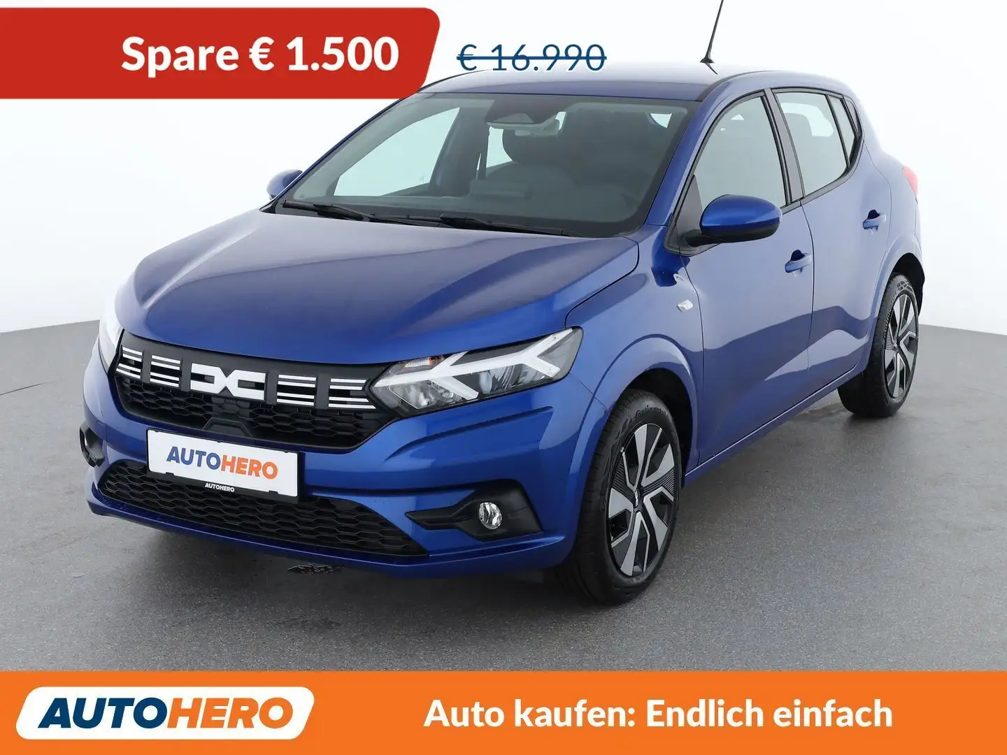 Dacia Sandero 1.0 TCe Expression Blau - 1