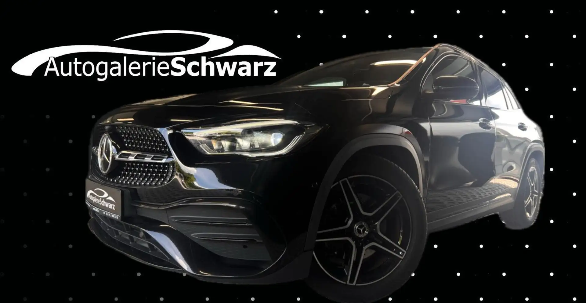 Mercedes-Benz GLA 220 d 8G AMG NIGHT BEAM DIST+AUG KAM AMB MEMO Schwarz - 1