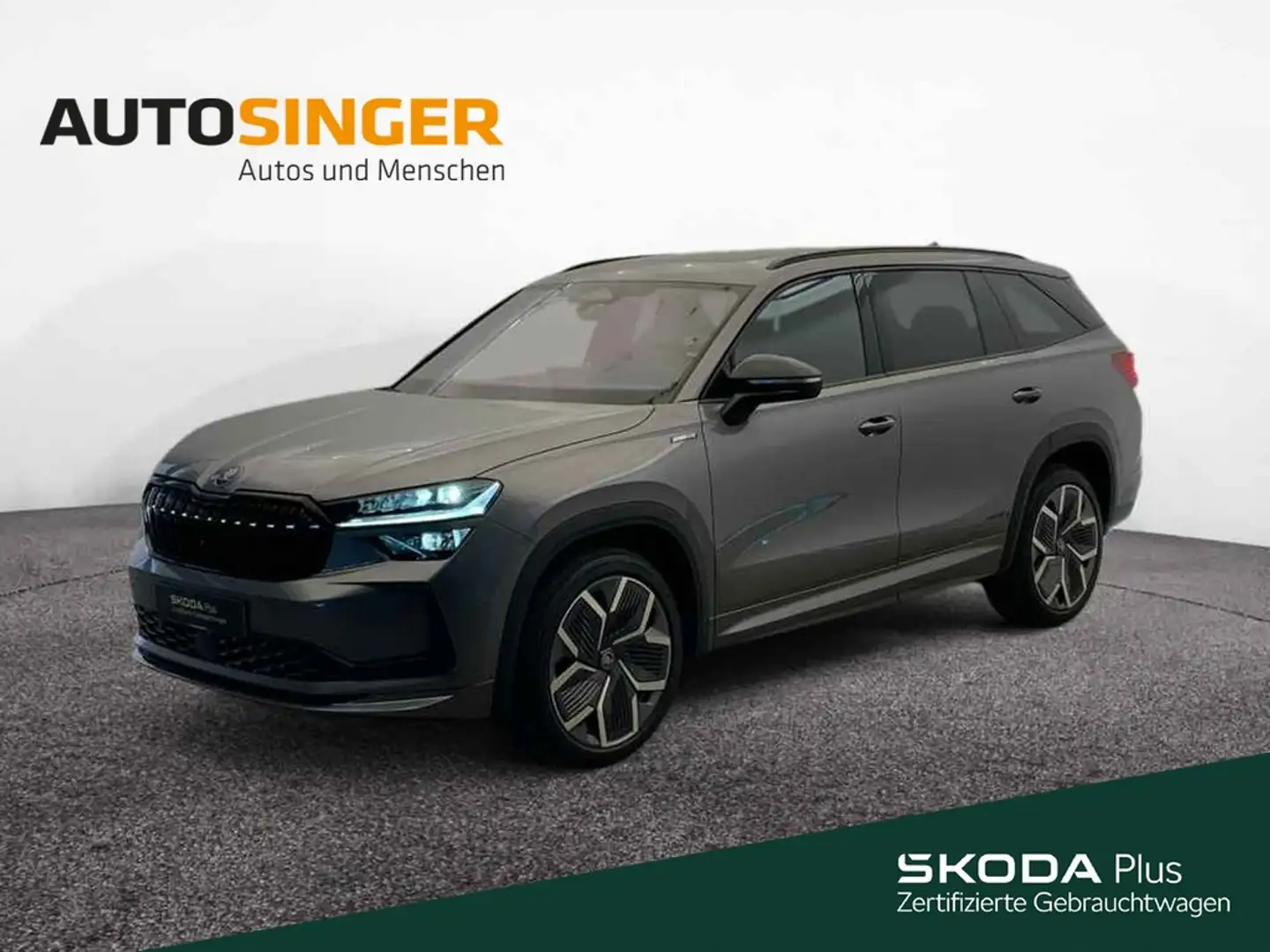 Skoda Kodiaq Sportline TDI DSG 4x4 7S *AHK*PANO*NAVI* Gri - 1