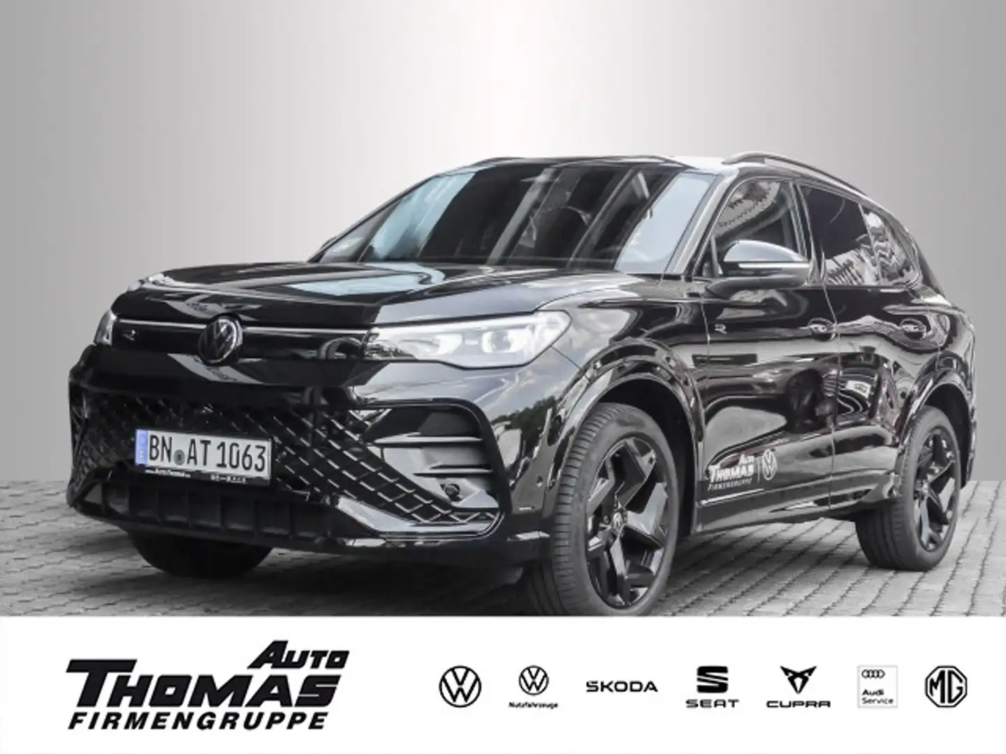 Volkswagen Tiguan R-Line 2.0 TDI 4M DSG MATRIX+NAV+ACC+AHK Nero - 1