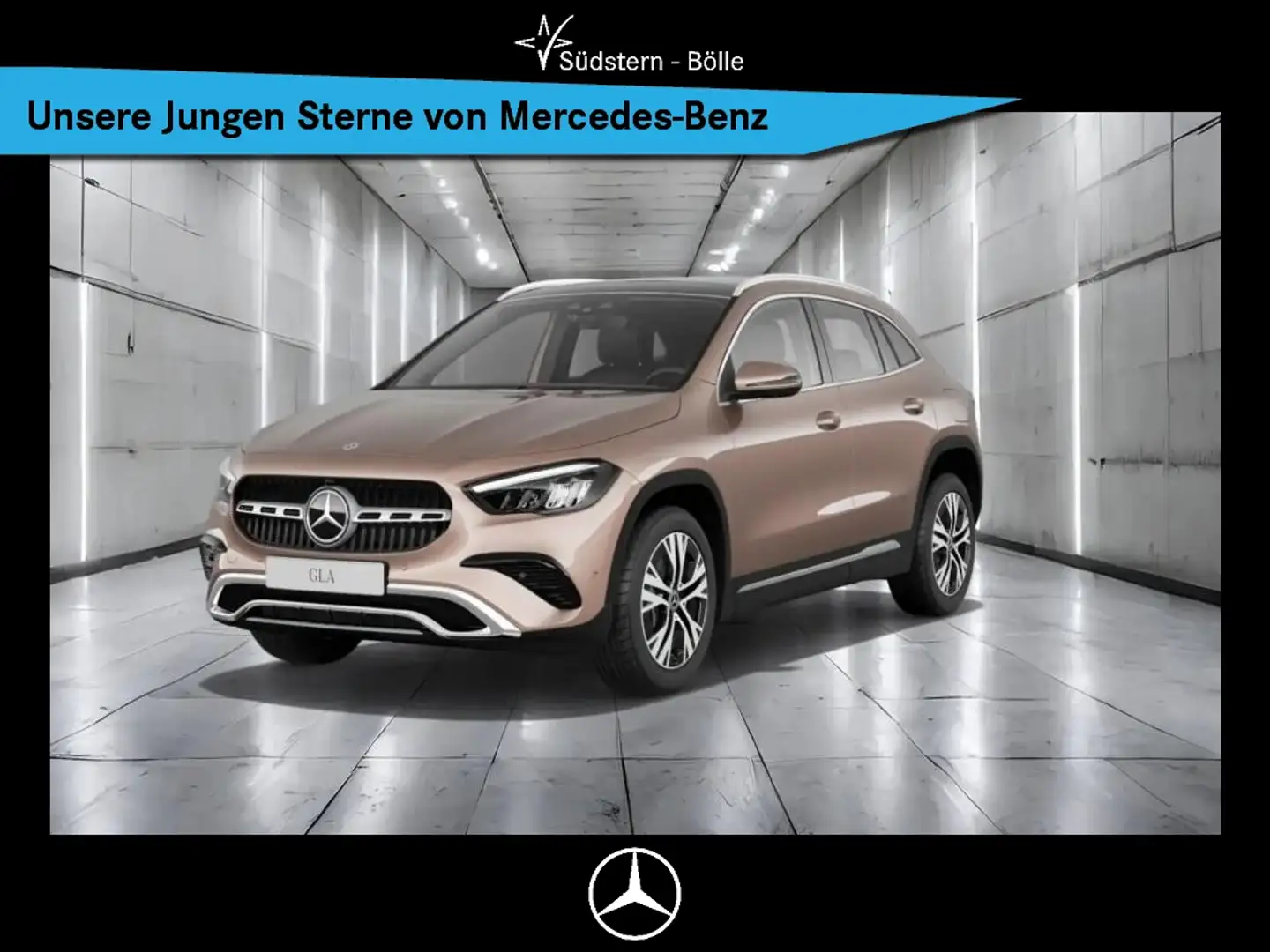 Mercedes-Benz GLA 220 4M +PROGRESSIVE+DISTRO+SHZ+MEMORY+KAMERA Gold - 1