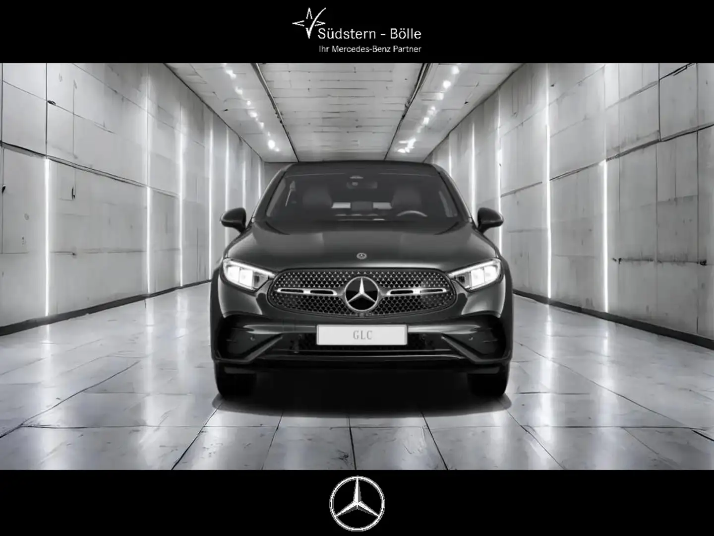 Mercedes-Benz GLC 220 d 4M Coupe +AMG+DISTRO+KAMERA+NAVI+SHZ Gris - 2