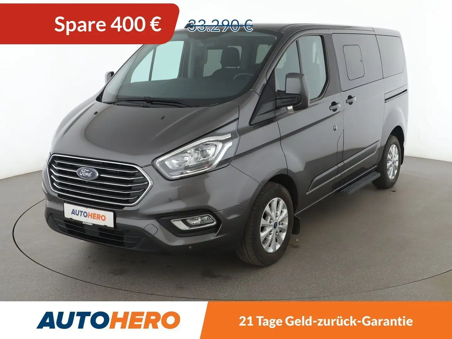 Ford Tourneo Custom 2.0 TDCi 320 L1 Trend*SHZ*KLIMA* Grau - 1