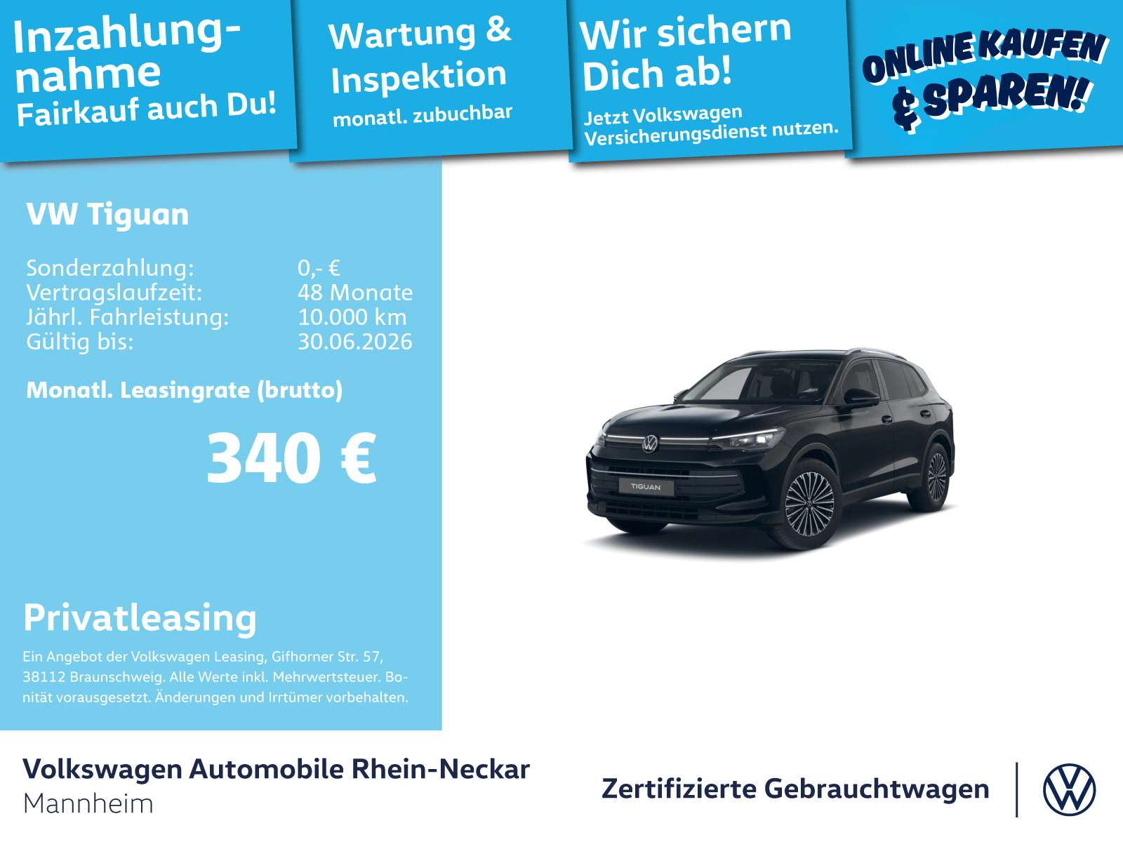 Second hand Volkswagen Tiguan 2.0