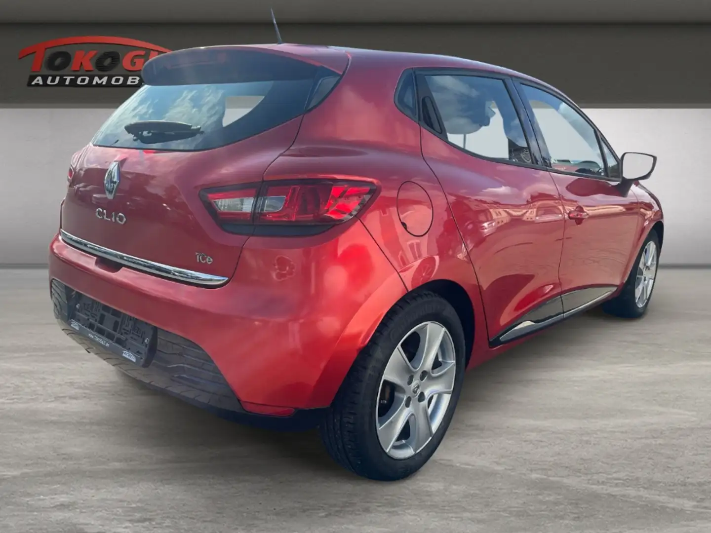 Renault Clio IV Luxe 0.9 TCe 90 eco Navi Klimaautom Fahrerprofi Rot - 2