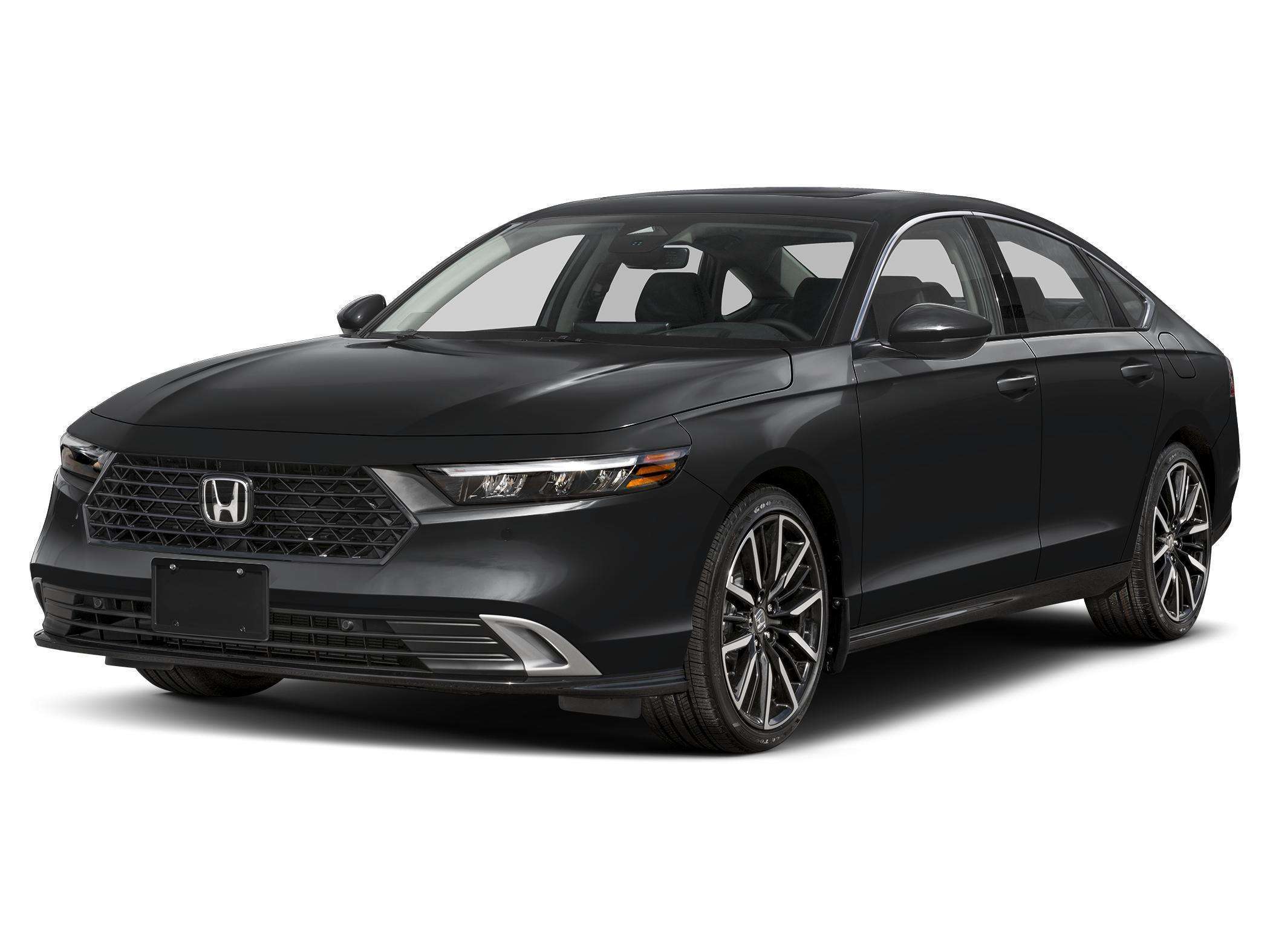 Black 2026 Honda Accord Hybrid Sedan Front-Wheel Drive Automatic