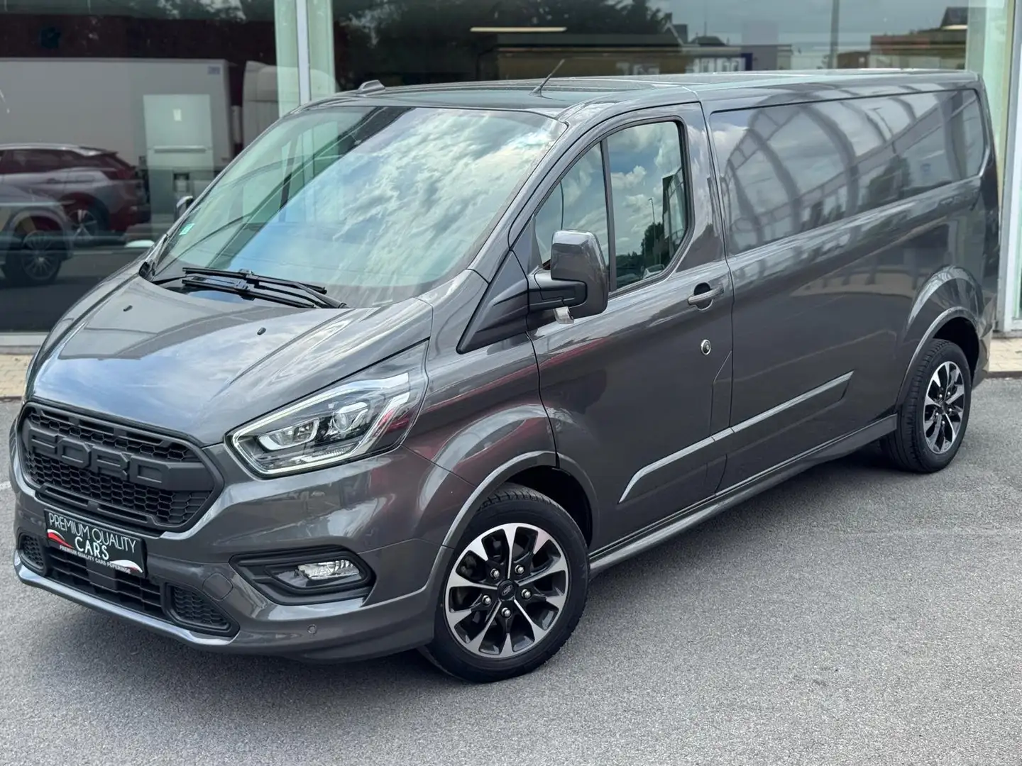 Ford Transit Custom SPORT / 28.884 + BTW / TREKHAAK / CAMERA / NAVI / Gris - 2