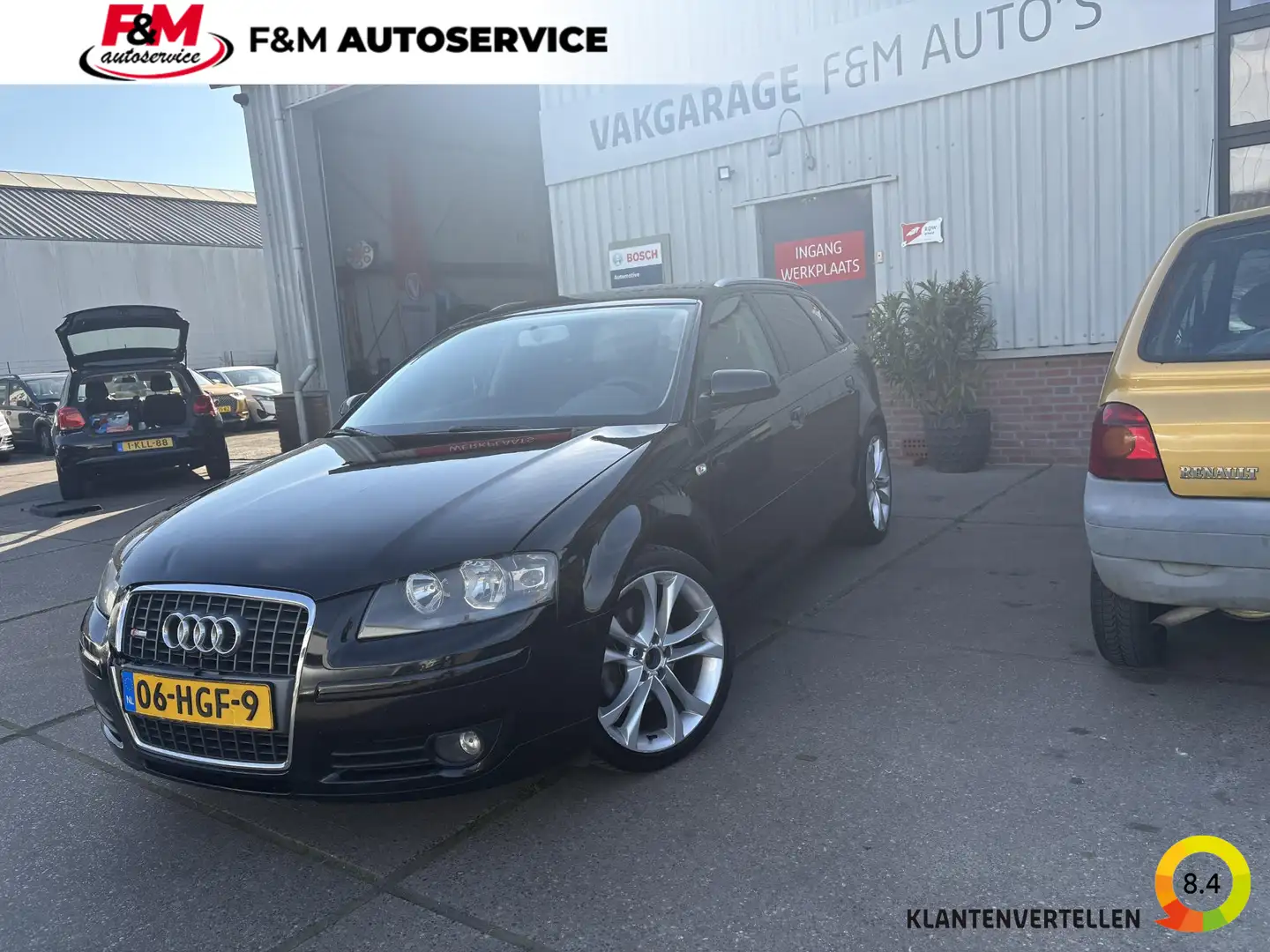 Audi A3 Sportback 1.8 TFSI Ambition Schwarz - 1