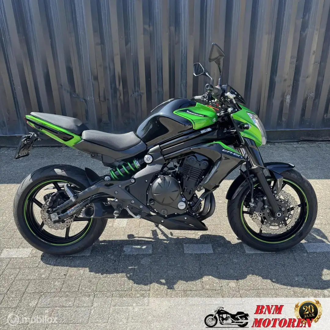 Kawasaki ER - 6 N ER-6n ABS Zwart - 1