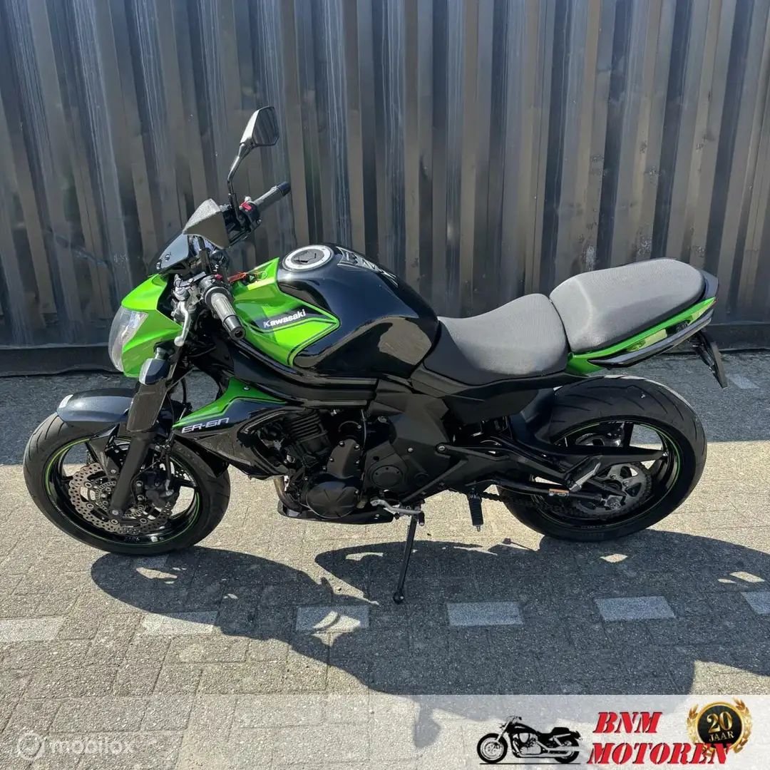 Kawasaki ER - 6 N ER-6n ABS Zwart - 2