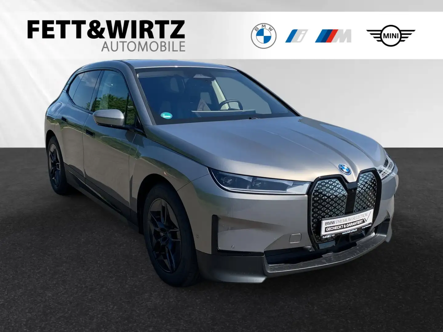BMW iX xDrive50 AHK|Parkassist.+|DrivingAss.+ Grau - 1