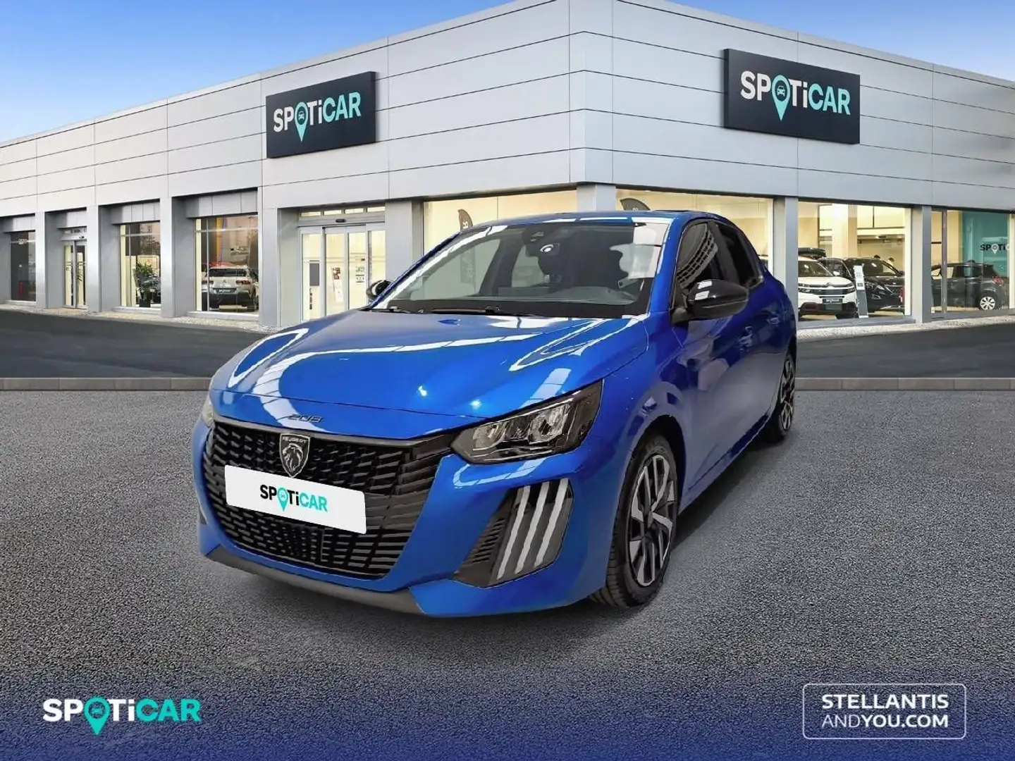 Peugeot 208 1.2 Puretech S&S Active 100 Azul - 1