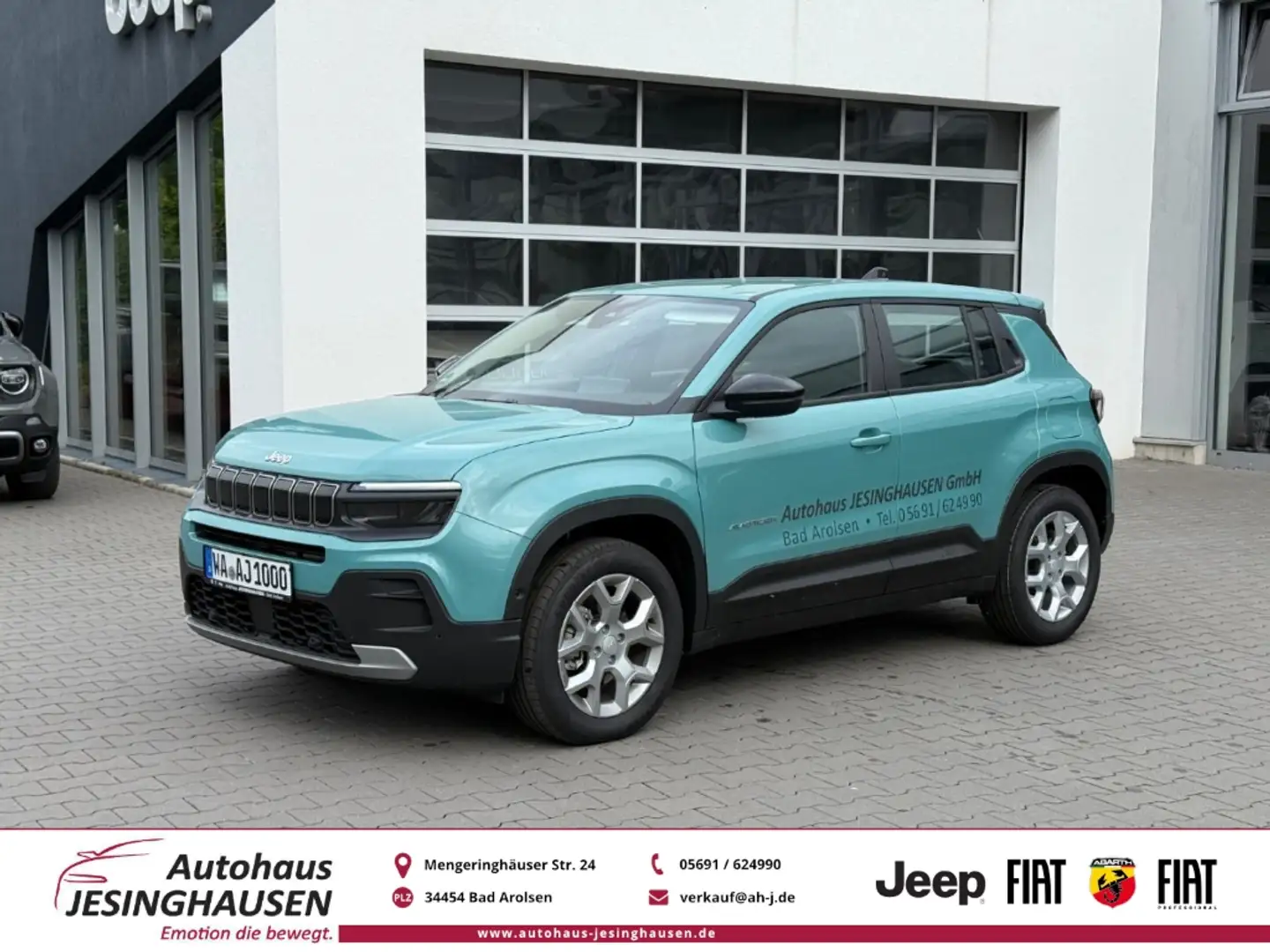 Jeep Avenger e-Hybrid Altitude LED Schaltwippen Azul - 1