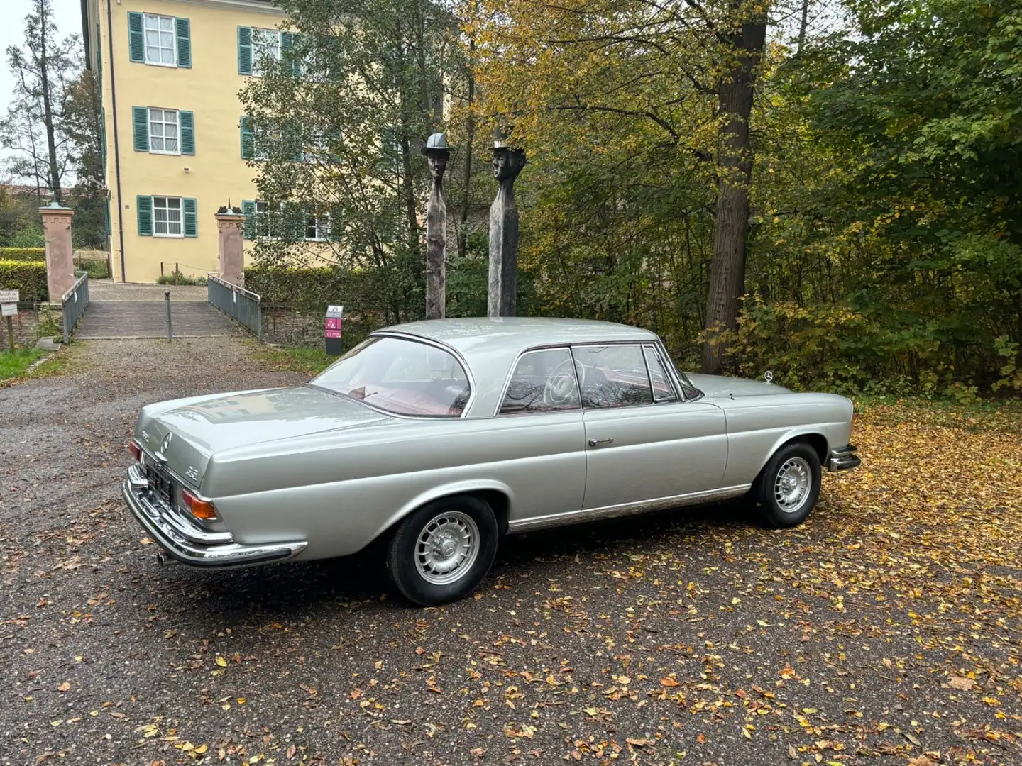 Mercedes-Benz 280 SE  3.5 Deutsch TOP ORGINAL  ROSTFREI Silver - 2