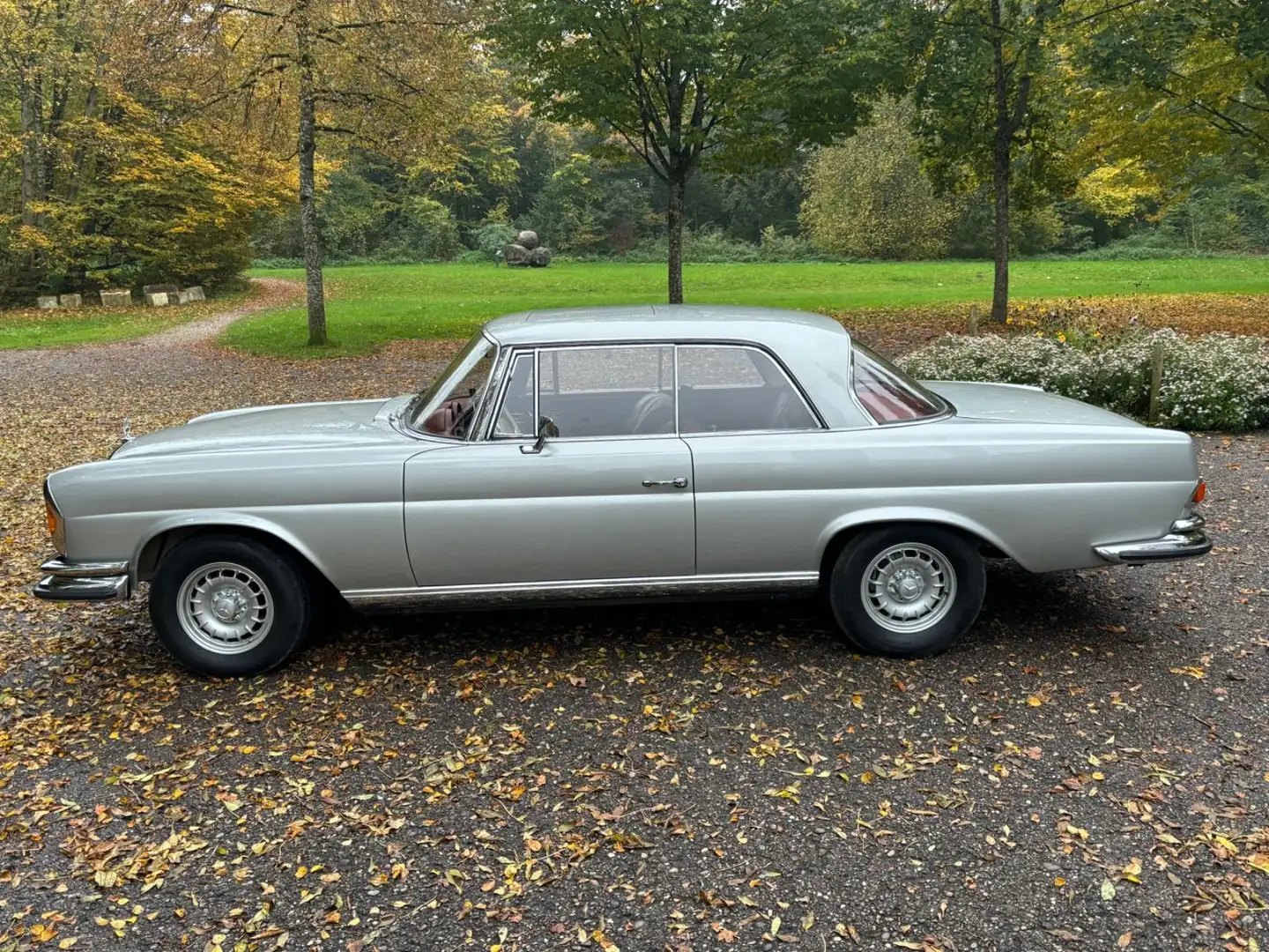 Mercedes-Benz 280 SE  3.5 Deutsch TOP ORGINAL  ROSTFREI Silver - 1