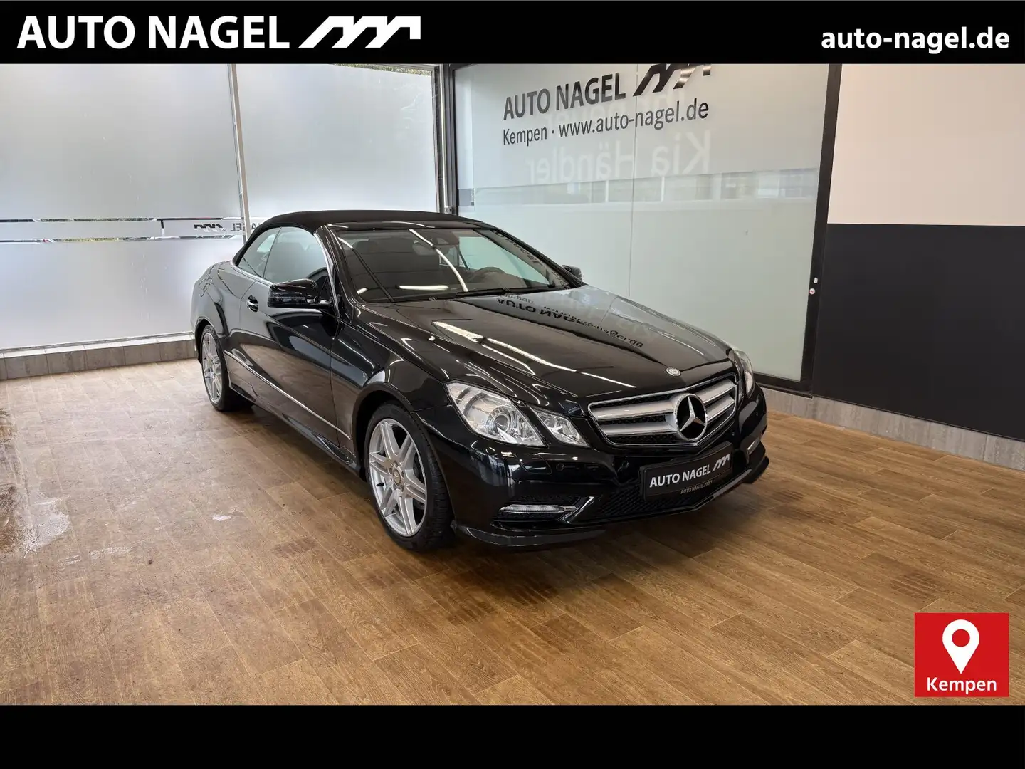 Mercedes-Benz E 350 E 350 AMG Cabriolet +Xenon+COMAND+Totw.+Kamera+ Noir - 1