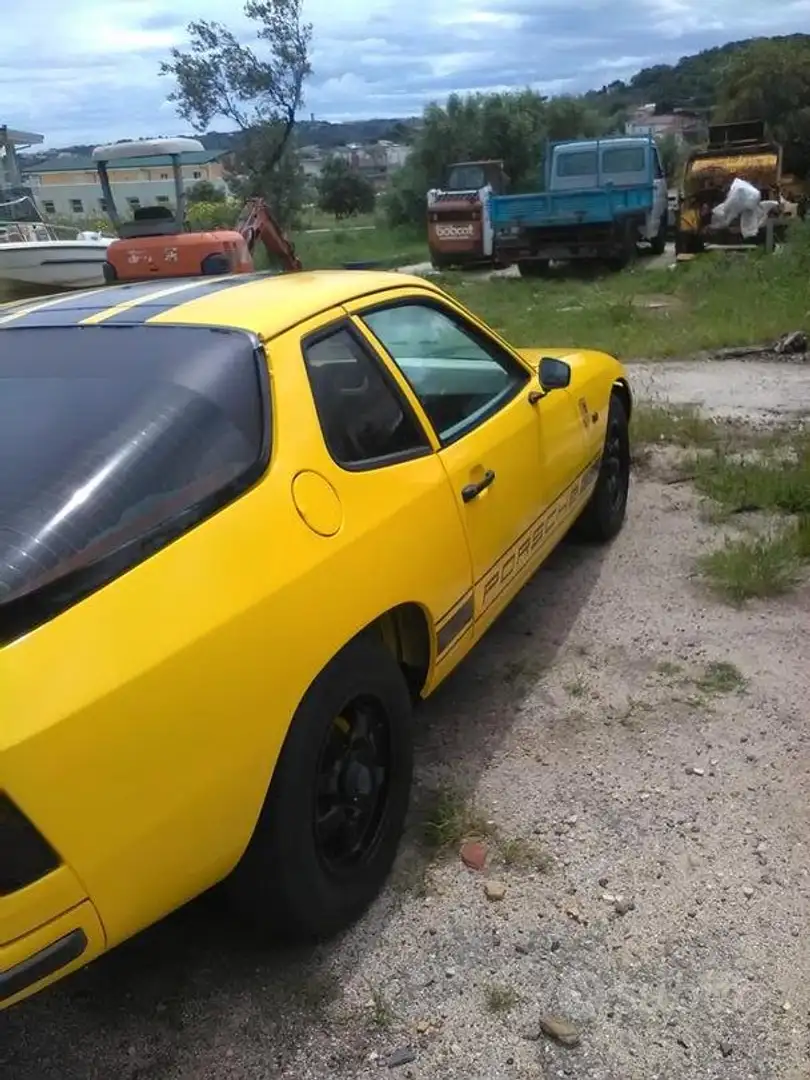 Porsche 924 coupé Jaune - 2