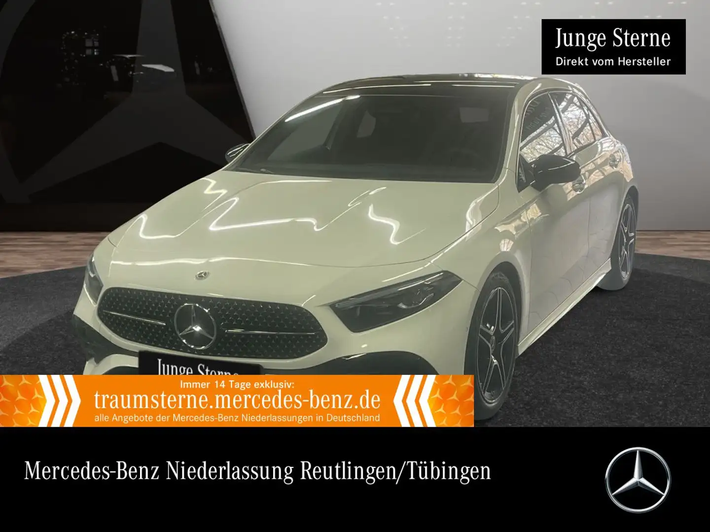 Mercedes-Benz A 250 4M AMG+NIGHT+PANO+MULTIBEAM+KAMERA+TOTW+8G Weiß - 1