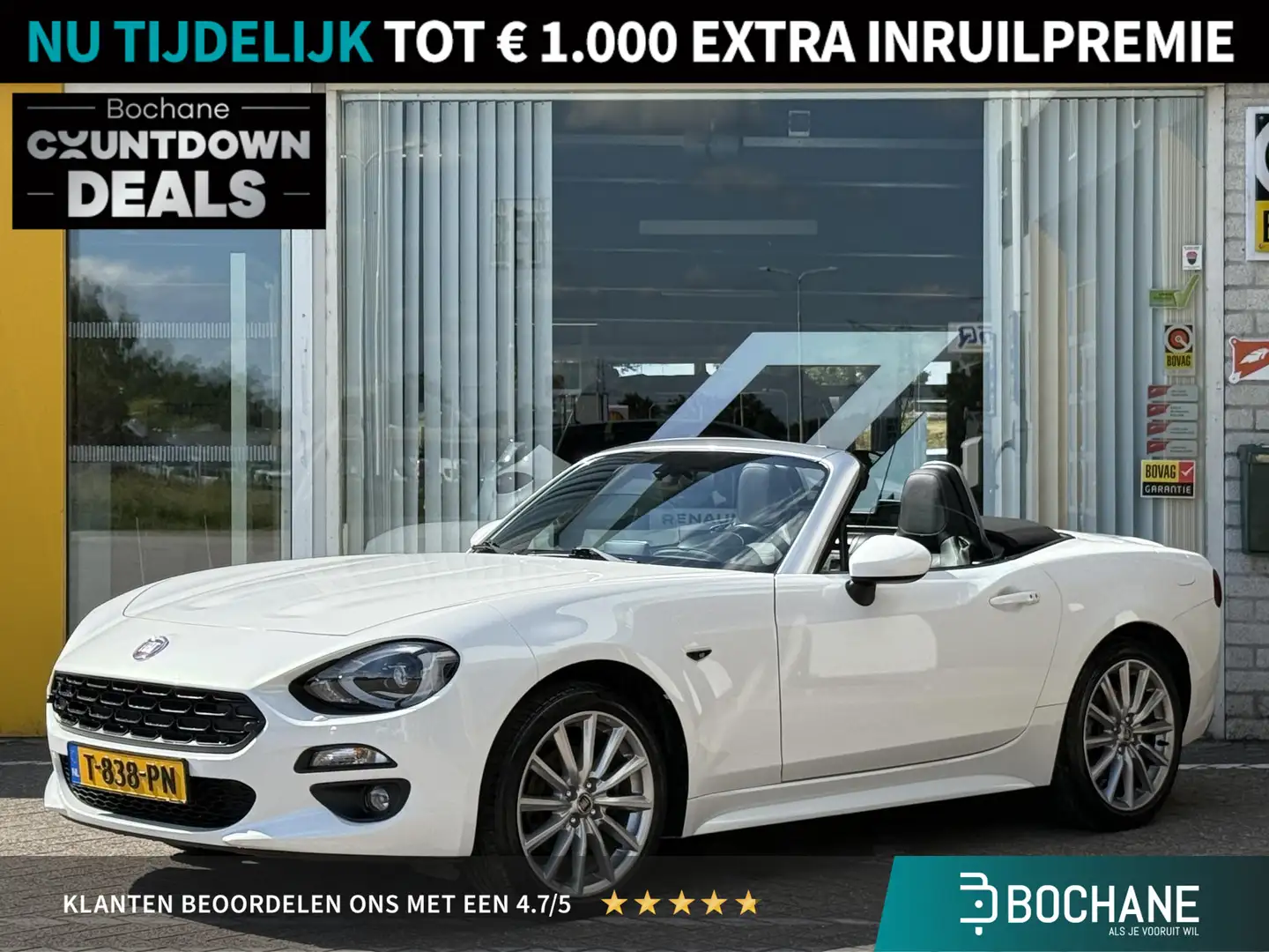 Fiat 124 Spider 1.4 MultiAir Turbo Lusso | Achteruitrijcamera | Le Wit - 1