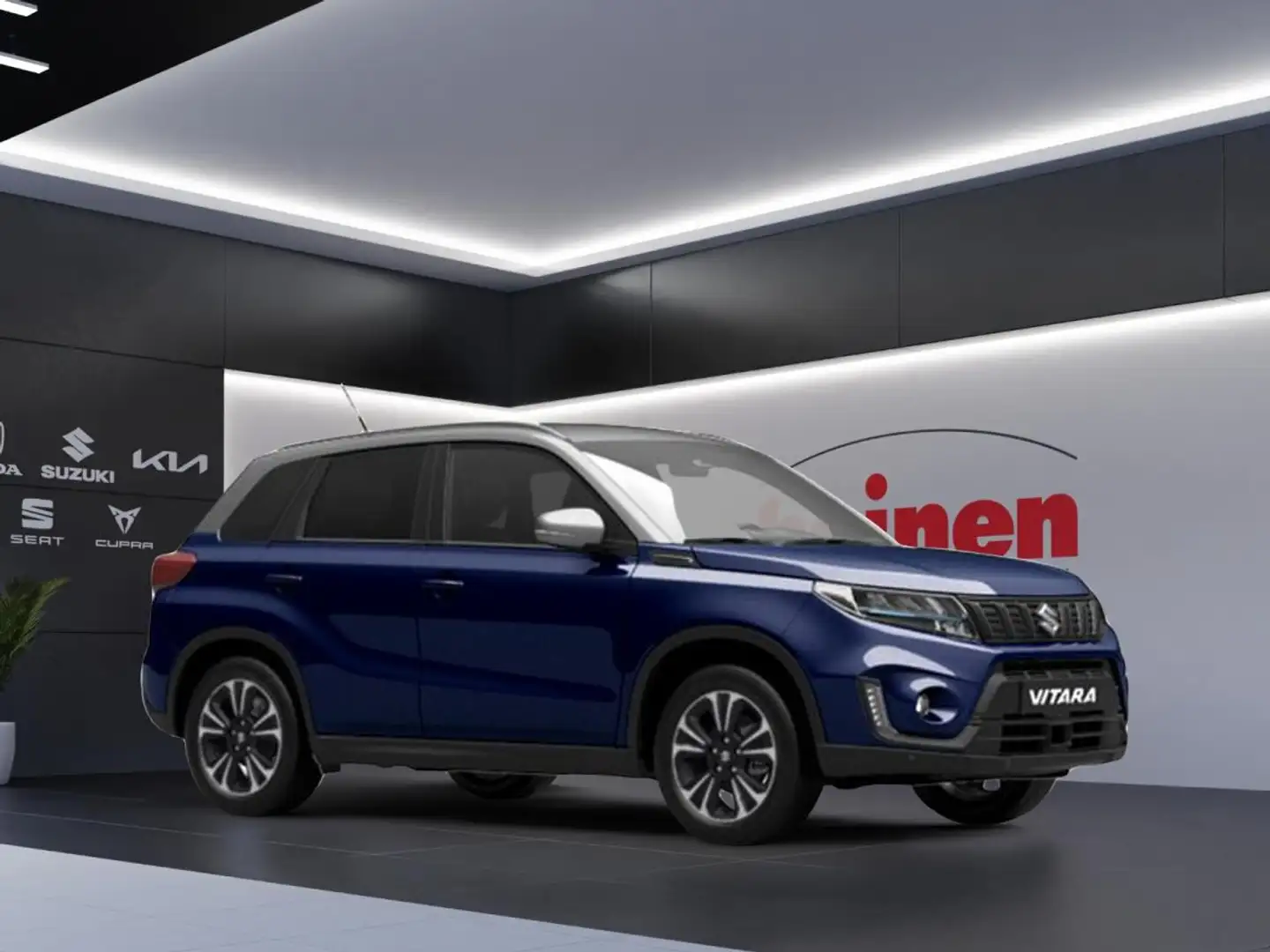 Suzuki Vitara 1.4 COMFORT+ HYBRID SHINKAI NAVI LEDER PANO *5 JAH Blau - 2