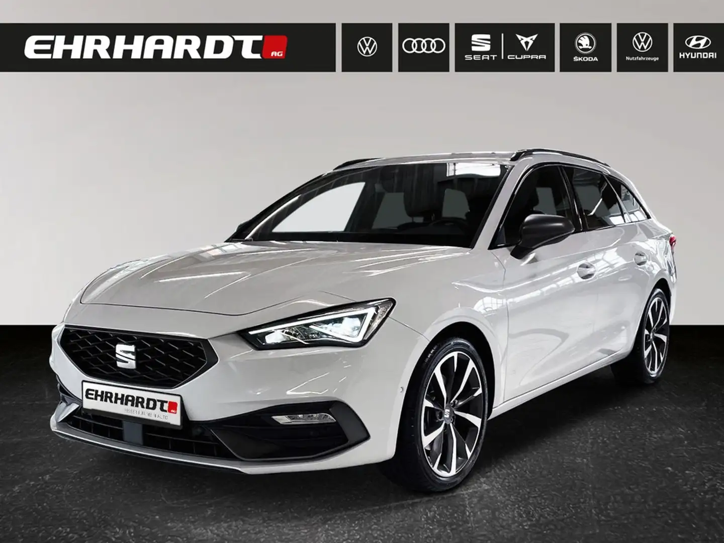 SEAT Leon Sportstourer 2.0 TDI DSG FR AHK*PANO*VIRTUAL*LE... Weiß - 1