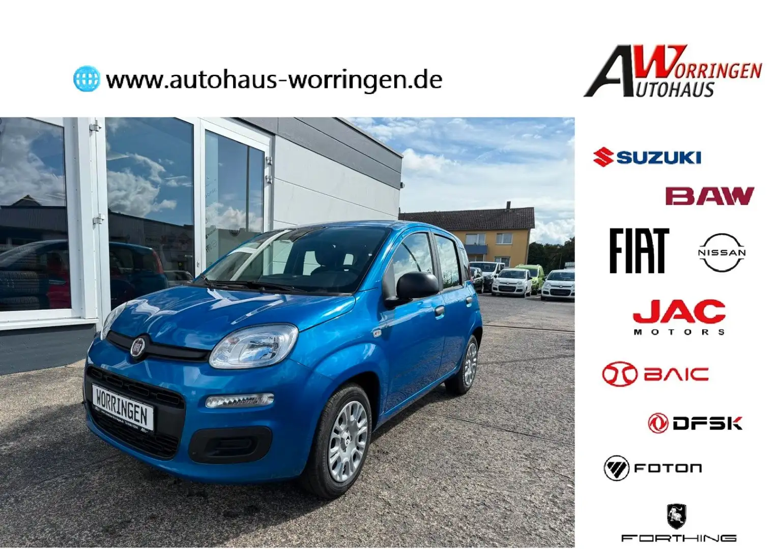 Fiat Panda 1.0 Hybrid Blau - 1