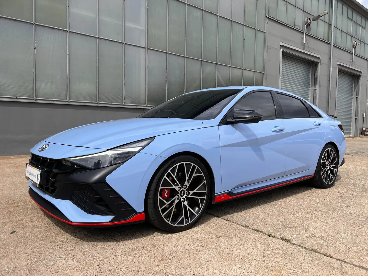 Hyundai ELANTRA N Performance Import from Korea Blauw - 2