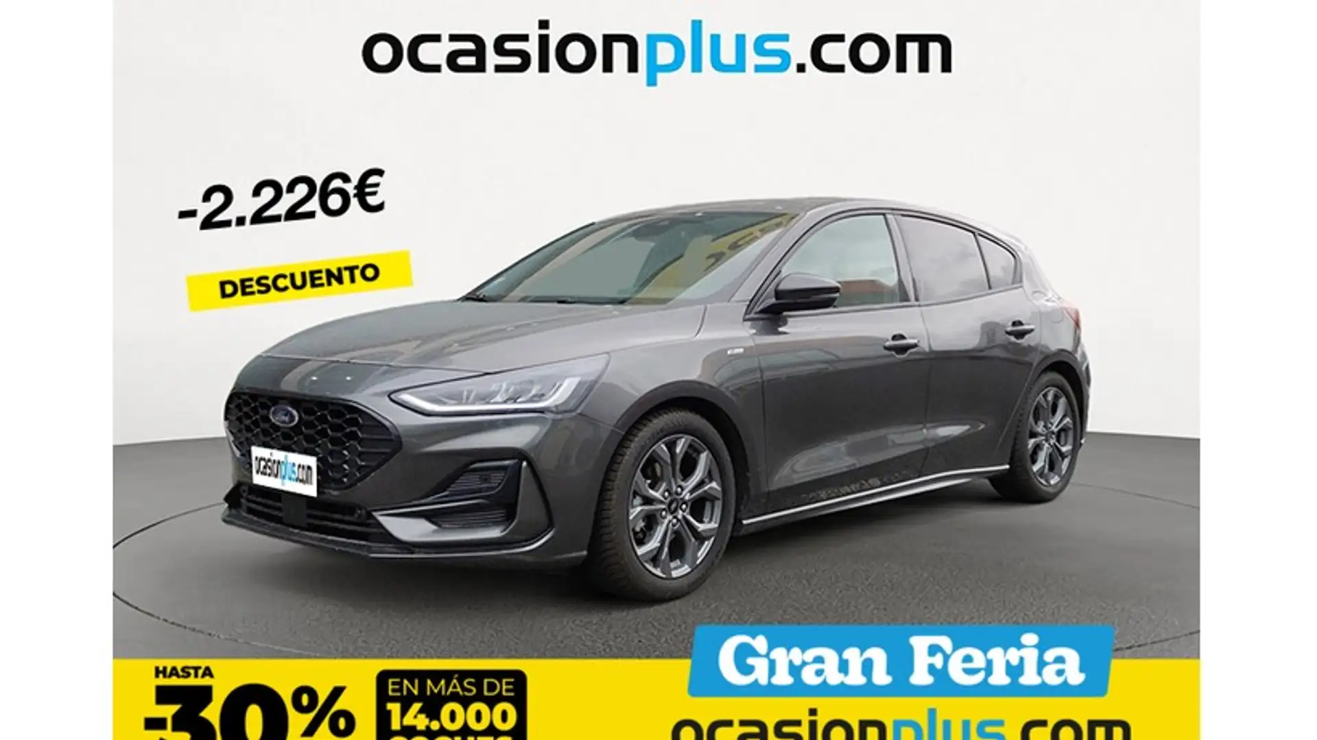 Ford Focus 1.5 Ecoblue ST-Line 115 Aut. Schwarz - 1