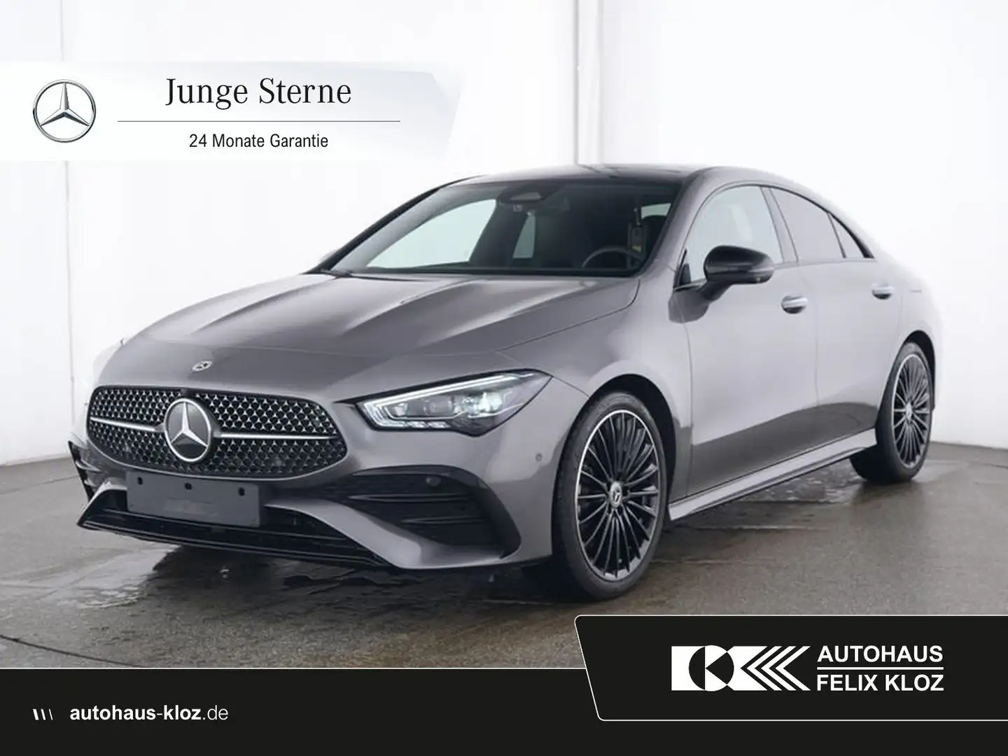 Mercedes-Benz CLA 200 AMG Plus*Pano*HUD*19"*Night*MBeam*Totwi* Grau - 1