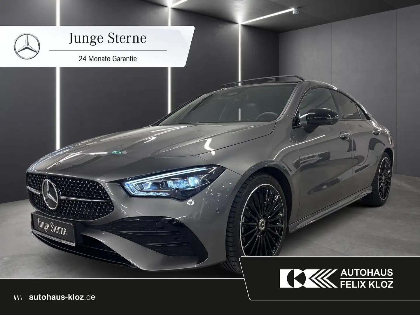 Mercedes-Benz CLA 200 AMG Plus*Pano*HUD*19"*Night*MBeam*Totwi* Grau - 1