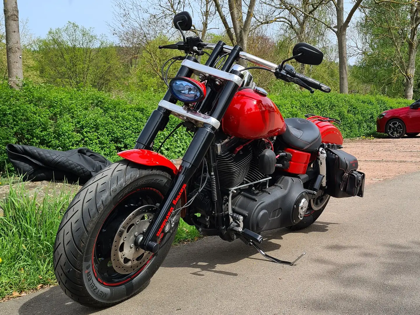 Harley-Davidson Fat Bob D4F Czerwony - 1