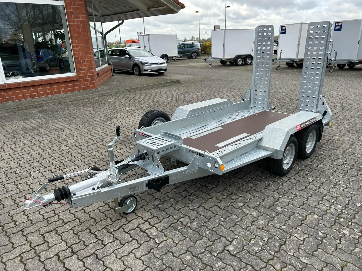 Brian James Baumaschinenanhänger Digger Plant 543-2813-35-2... - 1