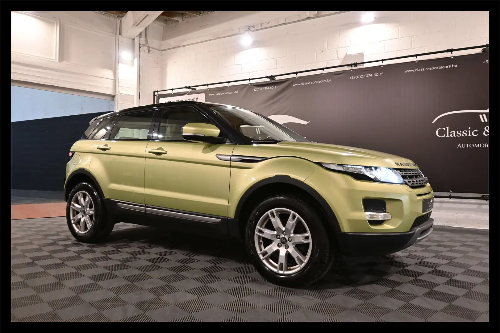 Land Rover Range Rover Evoque 2.2 TD4 4WD / CUIR / XENON / GPS NAVI / BLUETOOTH Gris - 1