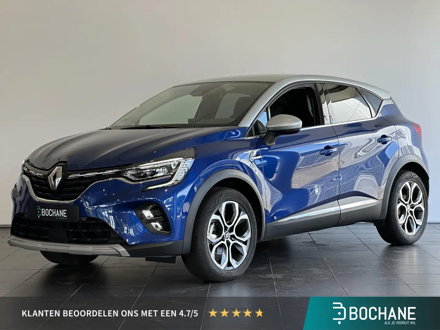 Renault Captur 1.0 TCe 90 techno RONDOM ZICHT CAMERA | NAVIGATIE Bleu - 1