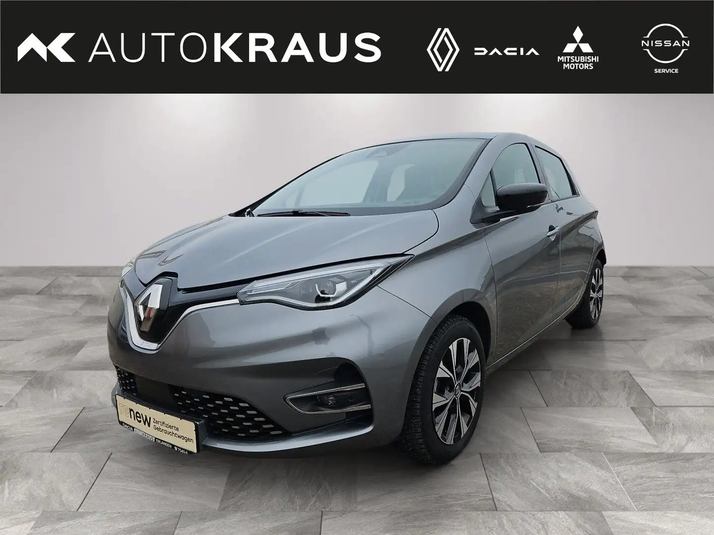 Renault ZOE EV50135hpEvolutionSafety-Winter-Techno-Paket Grau - 1